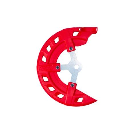 Protetor de Disco de Freio Amx Dianteiro Defender CRF 250F Tornado - Vermelho