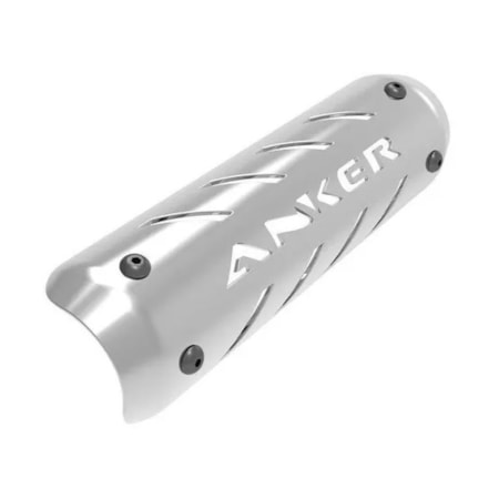 Segunda imagem do produto Protetor de Escapamento Okta 4T Universal - Alumínio