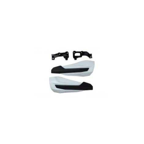 Protetor de Mão AMX Snake MX KTM CROSS 16/22 END 17/23 HUSQ CROSS 17/22 END 17/23 - Branco