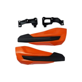 Protetor de Mão AMX Snake MX KTM CROSS 16/22 END 17/23 HUSQ CROSS 17/22 END 17/23 - Laranja