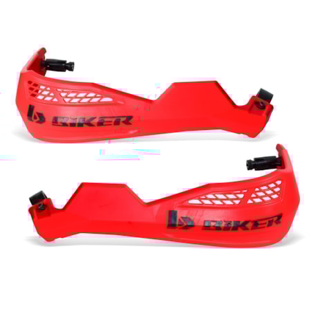Protetor de Mão Biker Universal Scudo - Vermelho