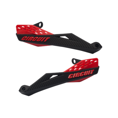 Segunda imagem do produto Protetor de Mão Circuit Fenix - Preto Vermelho