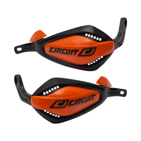 Segunda imagem do produto Protetor de Mão Circuit P.4 Universal - Preto Laranja