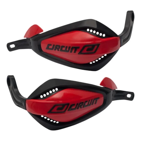 Protetor de Mão Circuit P4 Ferro Preto Vermelho