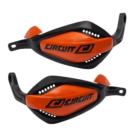 Protetor de Mão Circuit P4 Pro Taper - Preto Laranja