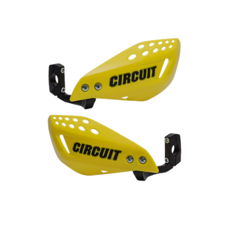 Protetor de Mão Circuit Vector Haste Injetada - Amarelo Preto