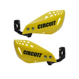 Protetor de Mão Circuit Vector Haste Injetada - Amarelo Preto