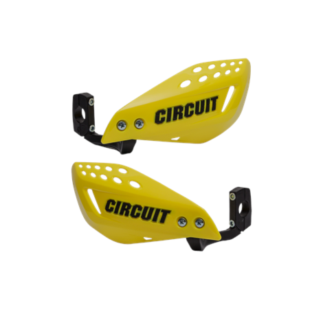 Protetor de Mão Circuit Vector Haste Injetada - Amarelo Preto
