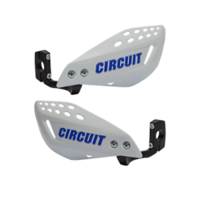 Protetor de Mão Circuit Vector Haste Injetada - Branco Azul