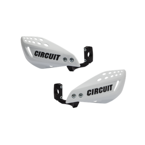 Protetor de Mão Circuit Vector Haste Injetada - Branco Preto