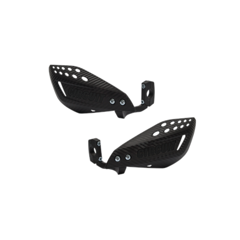 Protetor de Mão Circuit Vector Haste Injetada - Carbono Preto