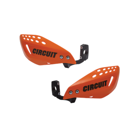 Protetor de Mão Circuit Vector Haste Injetada - Laranja Preto