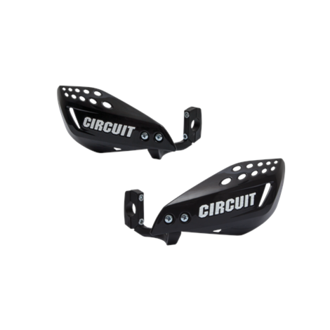 Protetor de Mão Circuit Vector Haste Injetada - Preto Branco