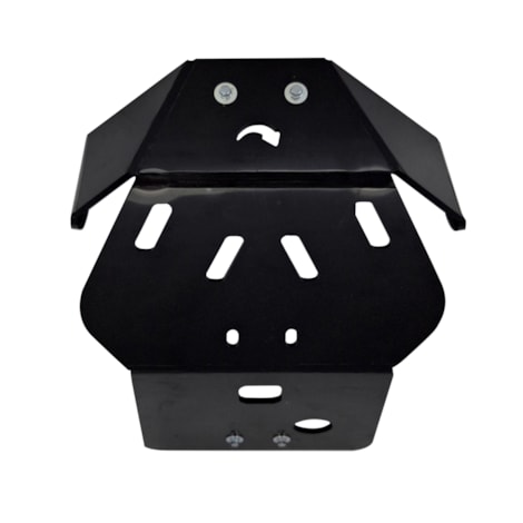Segunda imagem do produto Protetor de Motor de Plástico 6MM Start Racing KLX 300R 25/26 Preto
