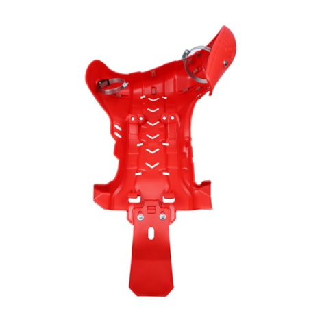 Segunda imagem do produto Protetor de Motor Link e Escapamento AMX KTM 2T SX250/300 19/22 EX250/300 20/23 HUSQ TC250/300 19/22