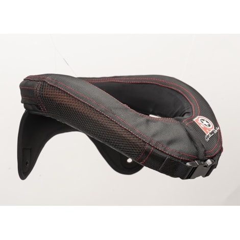 Segunda imagem do produto Protetor de Pescoço A System Racing A1 Collar Infantil - Preto Vermelho