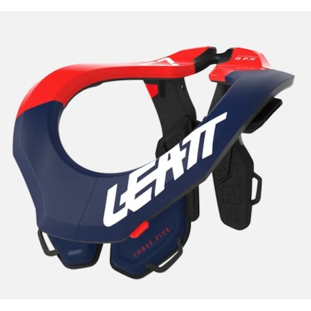 Protetor de Pescoço Leatt Brace GPX 3.5 Infantil - Azul Royal Vermelho