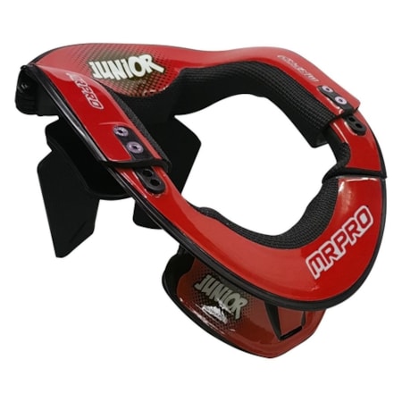 Protetor de Pescoço Mr Pro Junior Infantil - Vermelho