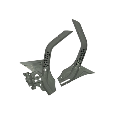Protetor de Quadro AMX Defender CRF 250F 18/25 CRF 300F 25 - Cinza Preto