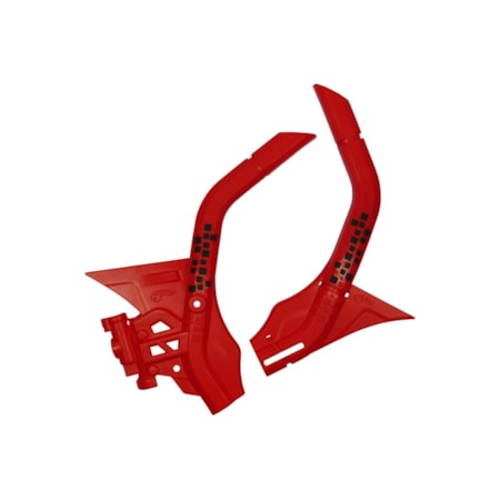 Segunda imagem do produto Protetor de Quadro AMX Defender CRF 250F 18/25 CRF 300F 25 - Vermelho Preto