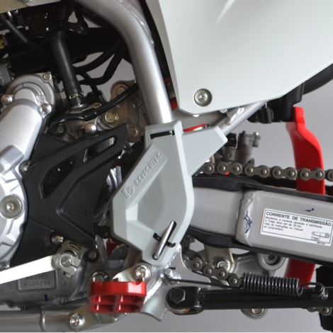 Segunda imagem do produto Protetor de Quadro Biker CRF 250F - Cinza