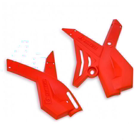 Segunda imagem do produto Protetor de Quadro Biker Xtreme CRF 250F/ CRF 300F - Vermelho