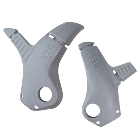 Protetor de Quadro Okta CRF 230 CRF 150F - Cinza