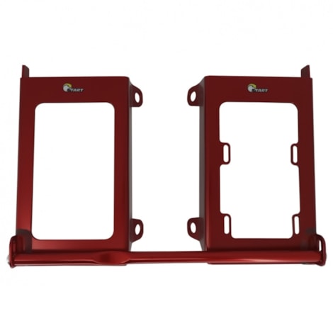 Protetor de Radiador Envolvente Starr Racing GasGas EC250 2T/EC300 2T EC250F/350F/450F - Vermelho