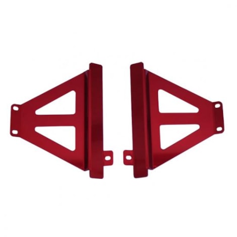 Protetor de Radiador Lateral Start Racing CRF250 R 14/15 Vermelho