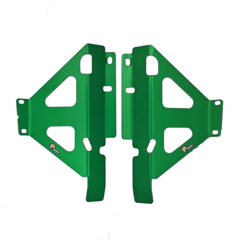 Protetor de Radiador Lateral Start Racing MX KX450F 24/25 - Verde