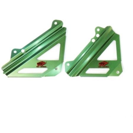 Protetor De Radiador Red Dragon - KXF250 06/08  - Verde
