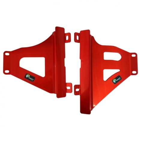 Protetor de Radiador Start CRF 250 R / CRF 250 RX 18/21  - Vermelho