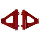  Protetor De Radiador Start CRF450R/RX 21/24 - CRF 250R/RX 22/24 - Vermelho