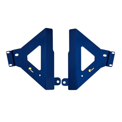Protetor de Radiador Start Racing MX YZ 450F 2023/2025 - YZ 250F 2024/2025 Aluminio Anotizado Azul
