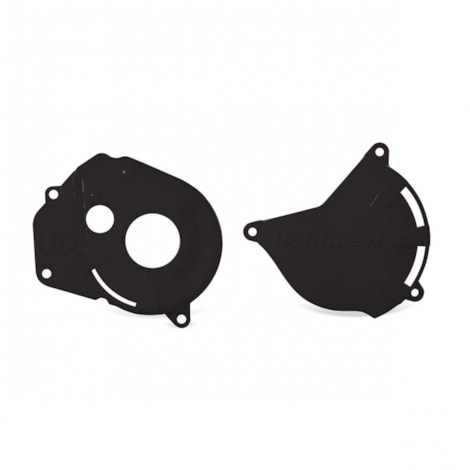 Protetor de Tampas de Motor Biker KX 450 19 - Preto