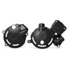 Protetor de Tampas de Motor Biker MXF TS/ TSX 250 - Preto