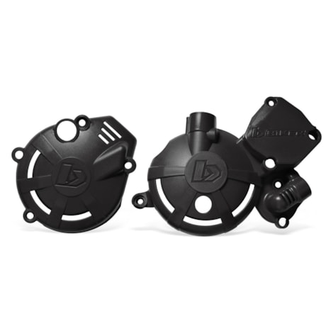 Protetor de Tampas de Motor Biker MXF TS/ TSX 250 - Preto