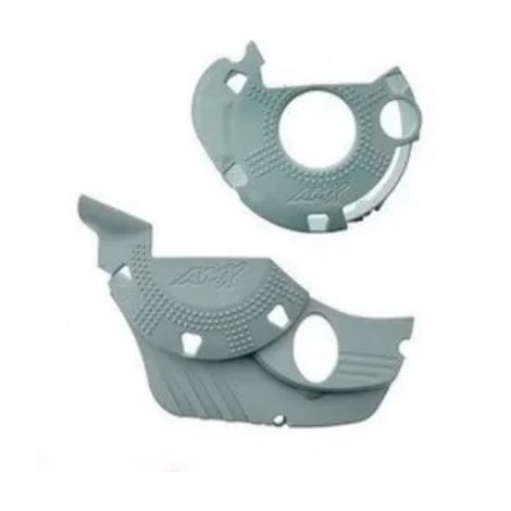 Protetor de Tampas do Motor AMX CRF 250F - Cinza