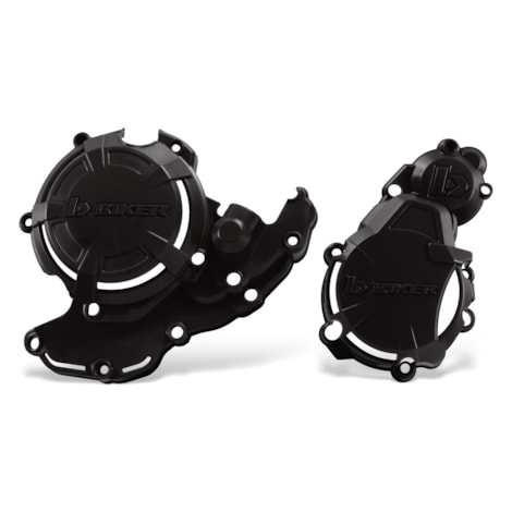 Protetor de Tampas do Motor Biker KTM/HUSQ/GASGAS Preto