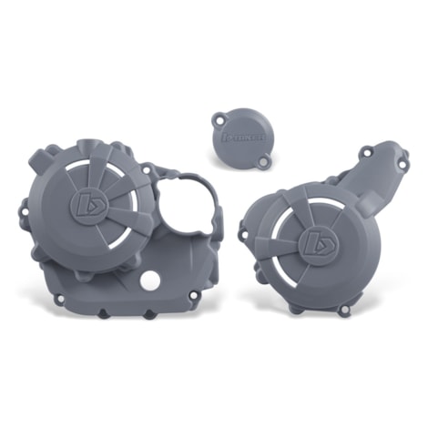 Protetor de Tampas do Motor Biker MXF 270Fi 26 - Cinza