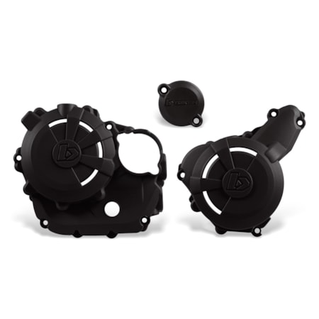 Protetor de Tampas do Motor Biker MXF 270Fi 26 - Preto