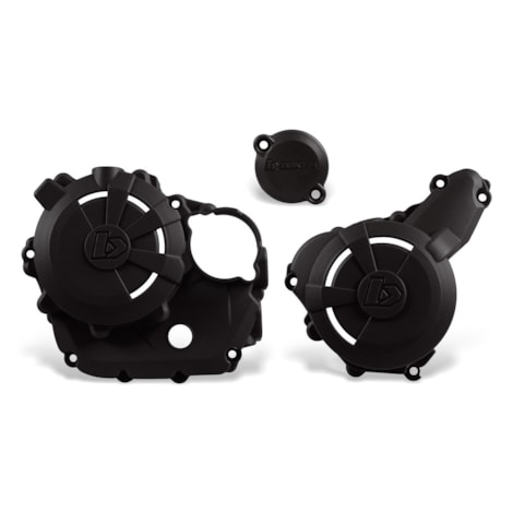 Protetor de Tampas do Motor Biker MXF 270Fi 26 - Preto