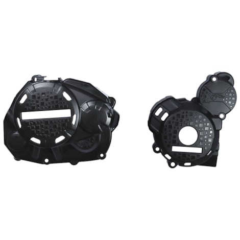 Protetor de Tampas Laterais do Motor AMX Defender XR200 - Preto