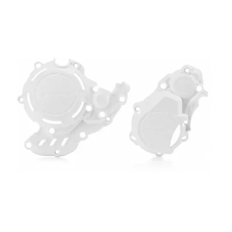 Protetor Motor Acerbis - X-POWER 4 S SXF FC 16/19 - KTM Husq 250/350 Branco