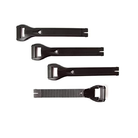 Reposiçao de Bota Gaerne SG 10/SG 12 Long Strap (4 Unidades) - Preto