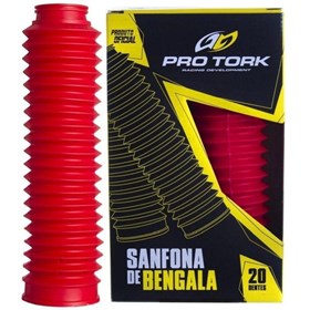 Sanfona Pro Tork 20 Dentes Vermelho