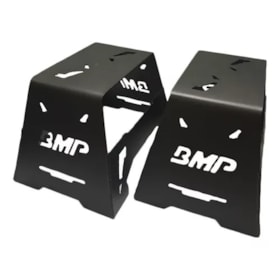 Starting Block BMP 17CM Aço Carb 1,5MM - Preto