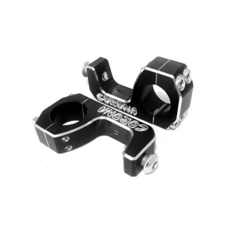 Suporte de Protetor de Mão Corona Move 28,5MM - Preto