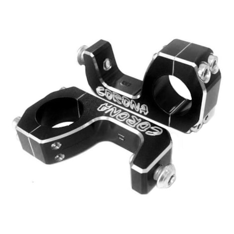 Suporte Protetor De Mão Corona Modelo Nove 22MM (Preto)