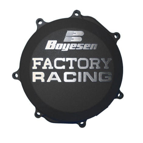 Tampa de Embreagem Boyesen CRF 250X 04/17 - Preto